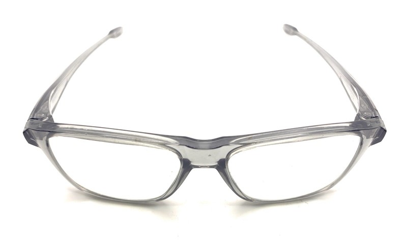 Oakley Bunt OY8026-0350 Clear Gray Rectangle Eyeglasses Frames 129 Sports Youth gallery