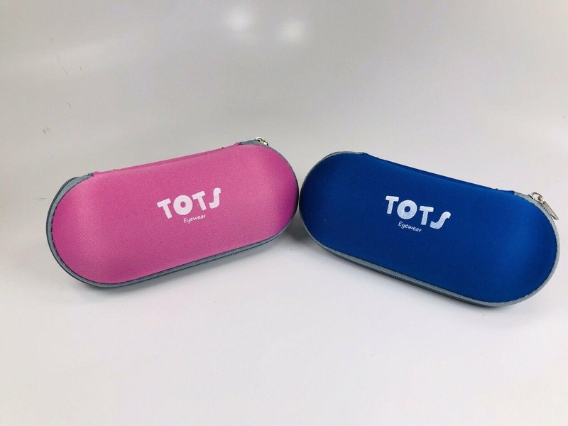 New TOTS Blue on Green SEEK Eyeglasses for KIDS 45/15/130 with Case & Strap gallery