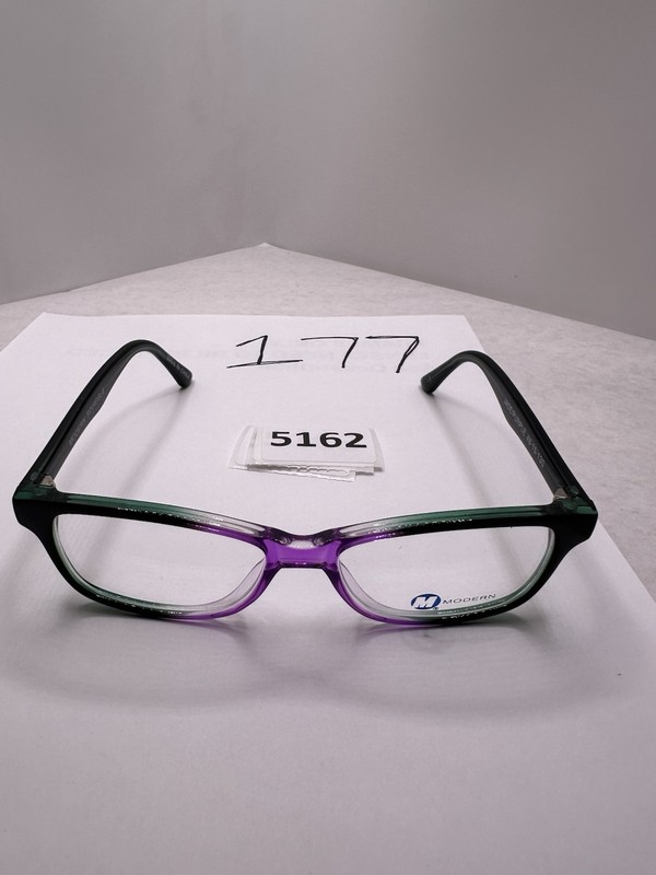 Modern Optical SQUIGGLE JADE/PURPLE 48-15-130 Full Rim Eyeglasses Frame
