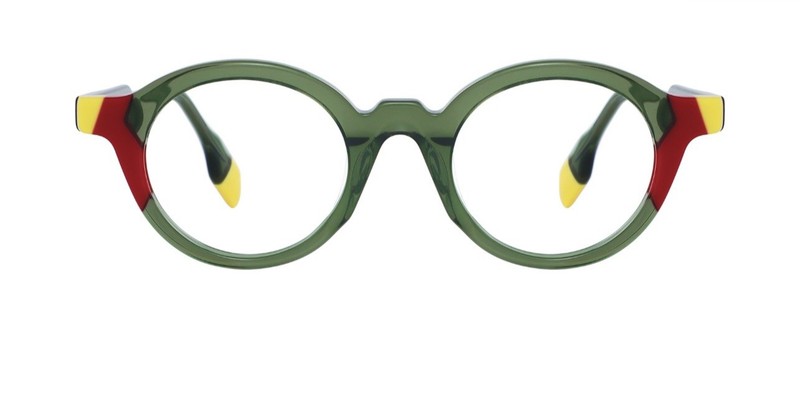 FYTOO Glasses Frames – Marley Green Red Yellow – New