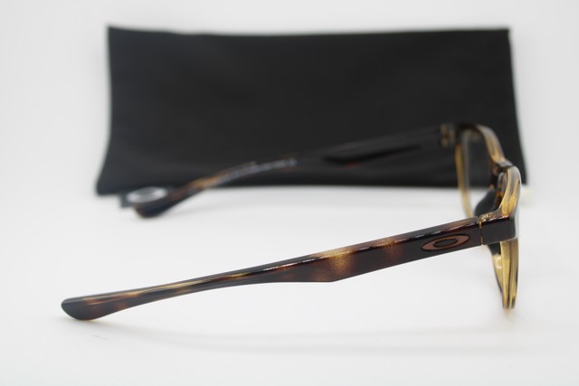 NEW OAKLEY OX8106-0452 CROSS STEP BROWN TORTOISE AUTHENTIC EYEGLASSES 52-16 gallery