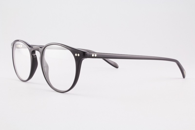 Rare Authentic Oliver Peoples OV 5004 1005 Riley R BK 47mm Black Glasses Italy gallery