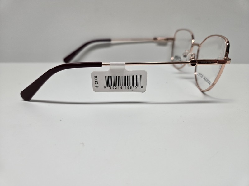Kenneth Cole Reaction KC50001-1 069 Shiny Bordeaux Eyeglasses 52-16-140 NWT gallery