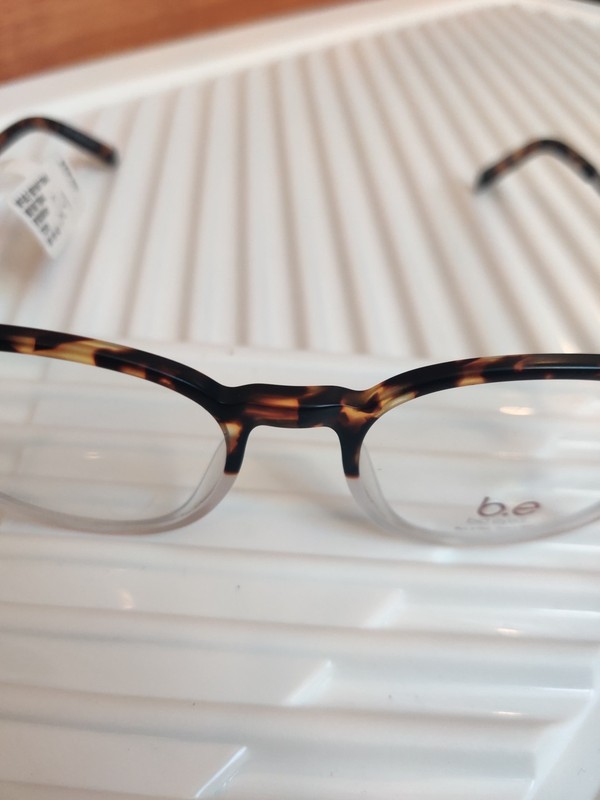 Men's Bio Eyes BE155 Teak Eyeglass Frames Tortoise Crystal 50-19-143-42V gallery