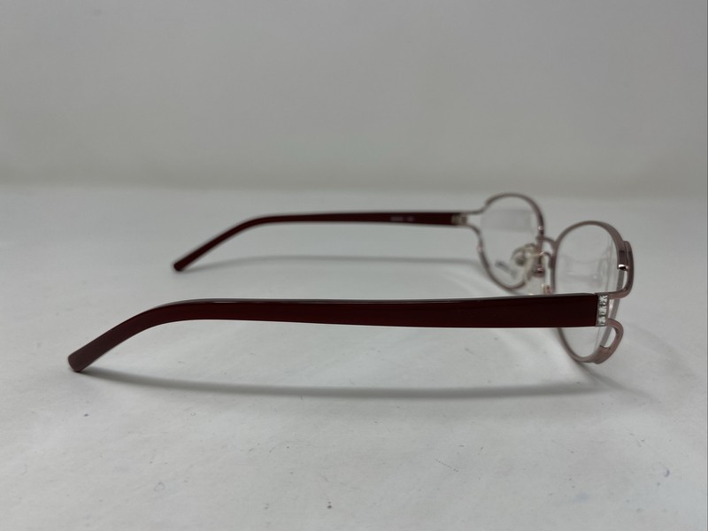 Bellissima BL 633 CRANBERRY 54-16-135 Red Full Rim Eyeglasses Frame !M09 gallery