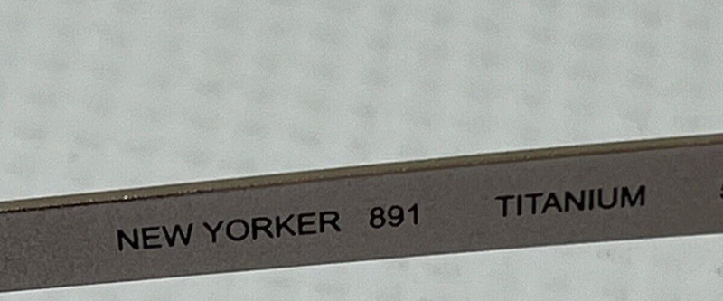 Orgreen Denmark New Yorker 891 Titanium Handmade in Japan Frame Only Please Read gallery