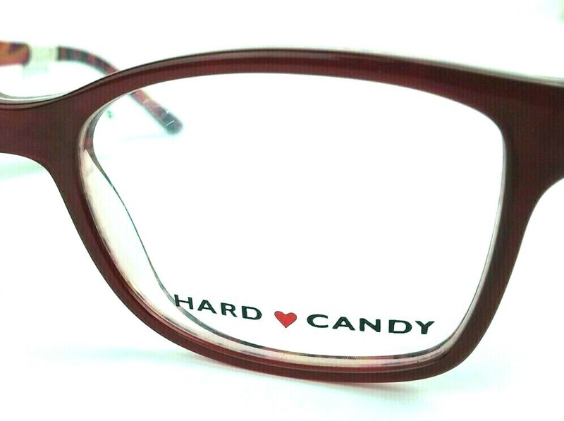 Hard Candy Women's Eyeglass Red Pattern HC28 Frames gallery
