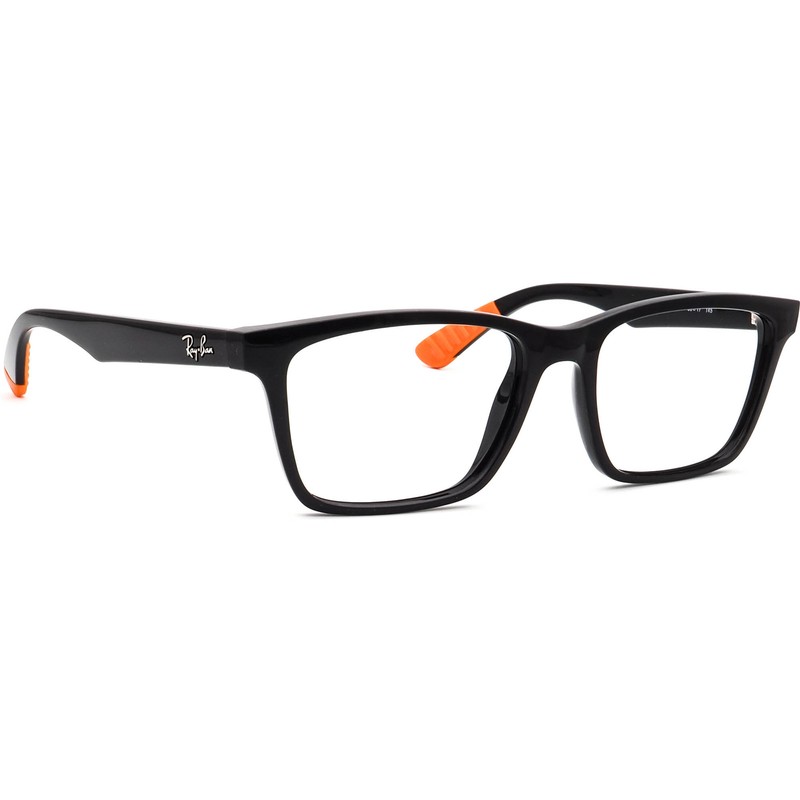 Ray-Ban Eyeglasses RB 7025 5417 Polished Black Square Frame 55[]17 145