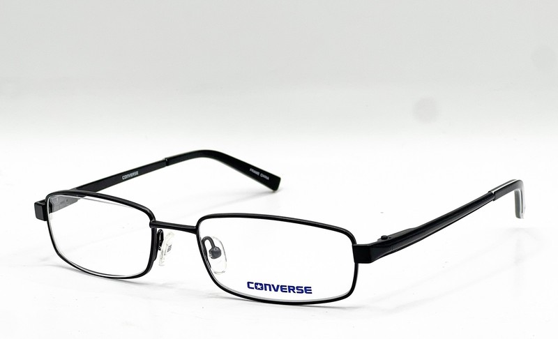 NEW CONVERSE RAIL BLACK GREY AUTHENTIC EYEGLASSES 51-17
