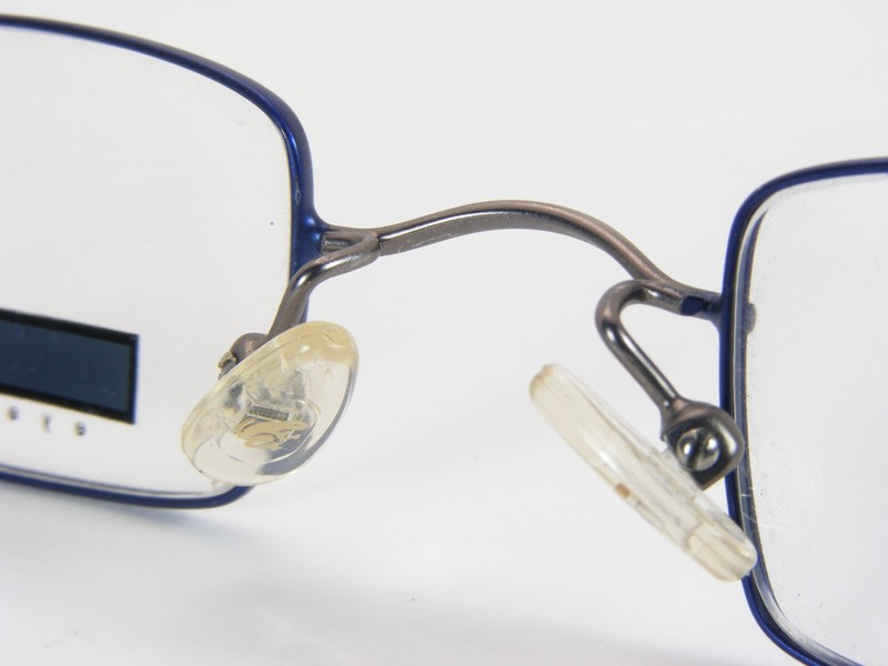 Vintage GIORDANO GA0277 57 Blue /Grey UNIQUE RARE EYEGLASSES GLASSES 43-23-140mm gallery