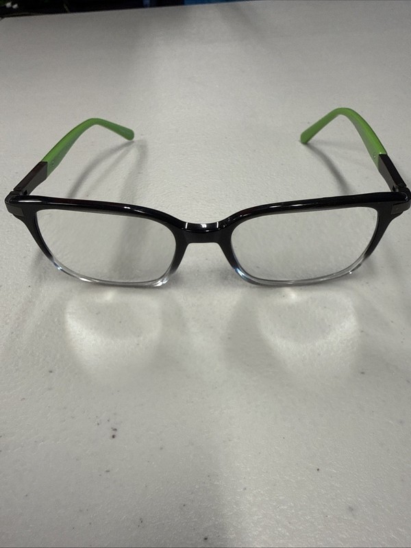 Transformers Kid Eyeglasses Frame HASBRO Shadow 46[]15-125 Gry Black Green