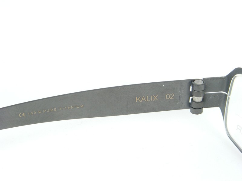 MEYER KALIX 02 CHARCOAL DARK OLIVE EYEGLASSES PURE TITANIUM 50-14-133mm Germany gallery