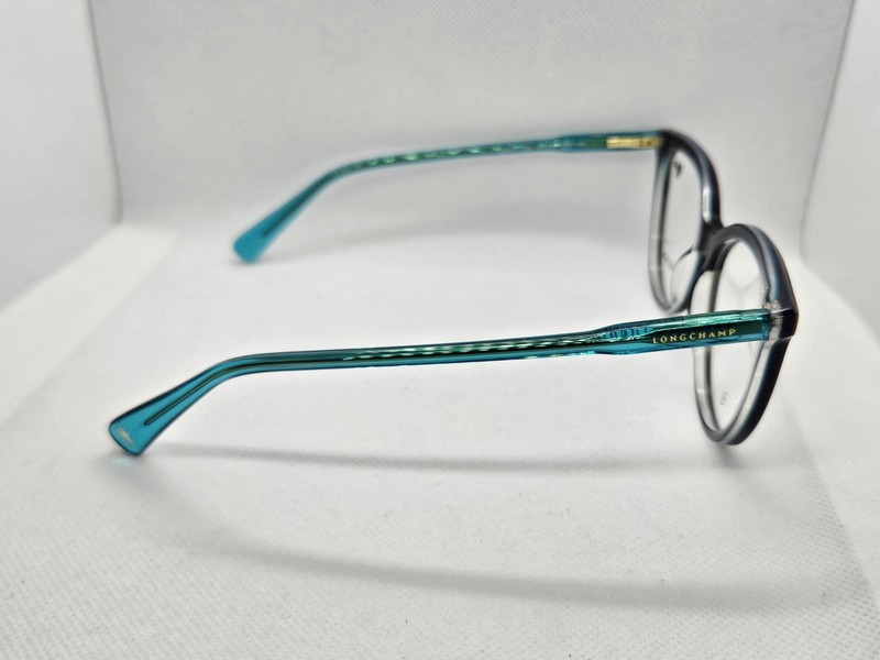 Longchamp LO2717 2717 220 Havana Azure Brown Blue 53-16-140 Eyeglasses Frames gallery