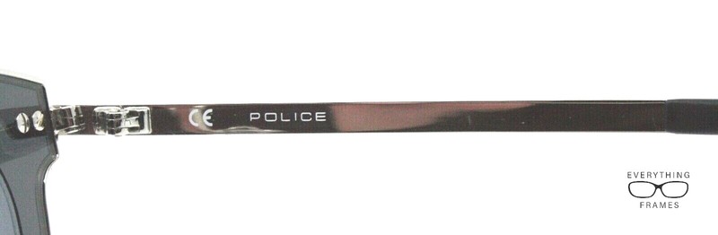 Police SPL349 579X SILVER/BLACK MIRROR Sunglasses New Authentic 47 gallery