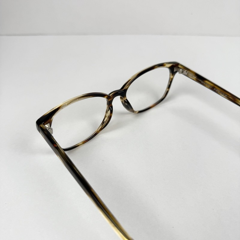 Warby Parker Clemens 256 Striped Sassafras Eyeglasses Frame 54-16-142 gallery