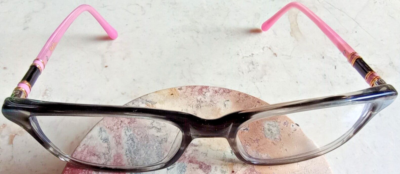 LILLY PULITZER BK ?? EYEGLASSES TORTOISE FRAMES PINK ARMS