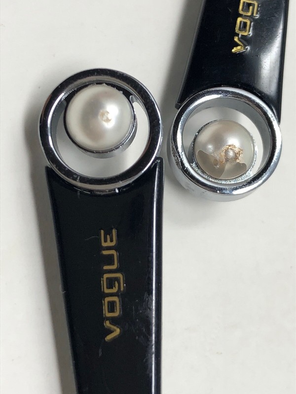 Authentic Temple arm leg replacement PARTS Vogue 2749-H 1993 135mm XG34 gallery