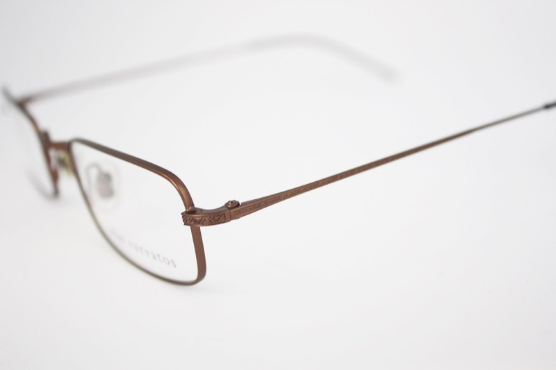 JOHN VARVATOS V128 eyeglasses Frame Antique Brown 48mm MEN JAPAN gallery