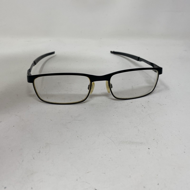 Oakley OX3222-0154 STEEL PLATE Powder Coal 54-18-141 Black Eyeglasses Frame CV00 gallery