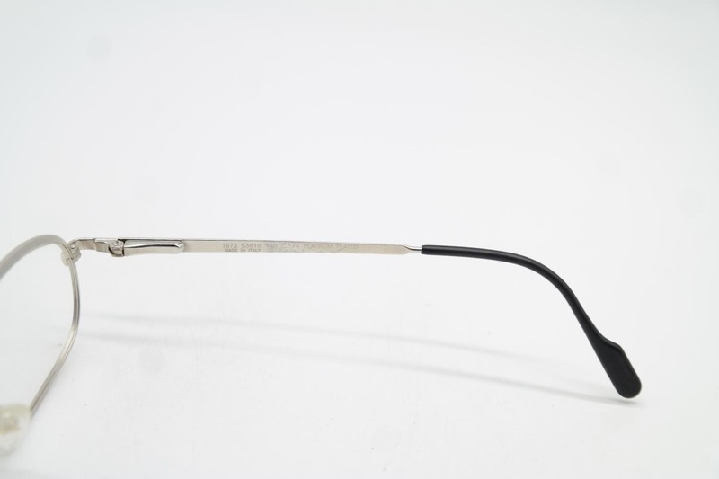 Vintage Glasses Life By TIFANY T673 Platinum Plated Silver Gold Oval Eyeglasses gallery