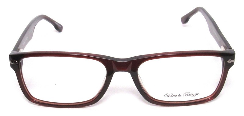 VEDERE LA BELLEZZA 8100 Eyeglass/Glasses Frames 54-18-145 Brown >NEW<