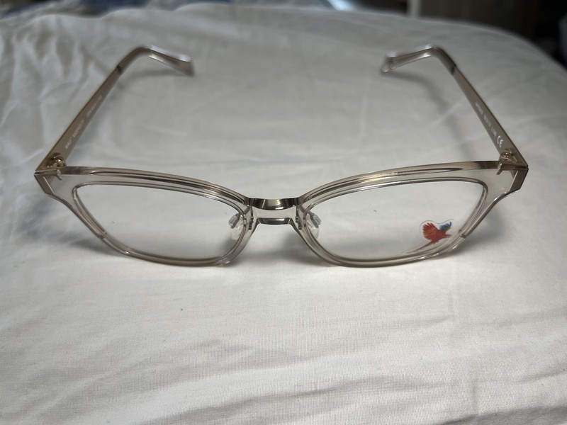 Maui Jim Eyeglasses Glasses MJO 2410-77 Crystal Light Taupe Rose Gold 50.5mm