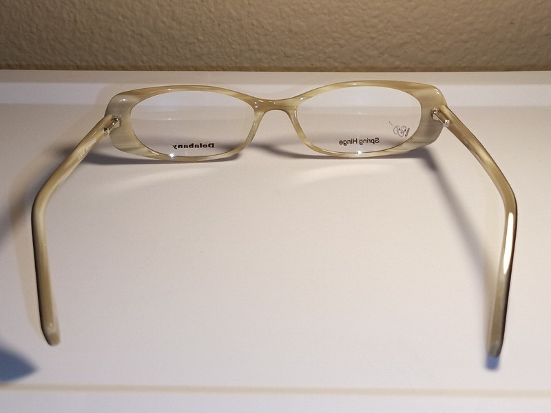 Dolabany Eyewear Parade Eyeglass Frames Only Full Glasses Brown Marble 51 16 140 gallery
