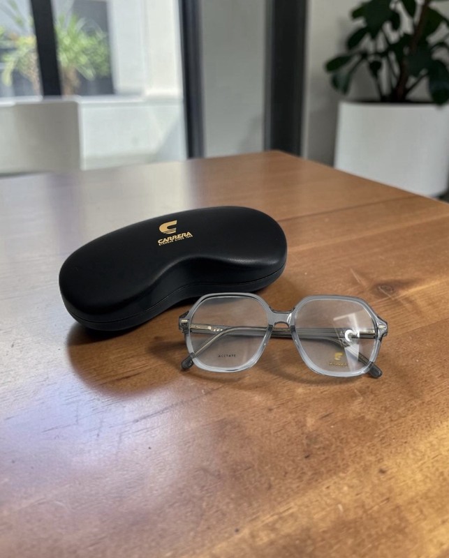 Carrera Women’s Eyeglasses Grey Shaded Crystal Full Rim CARRERA 3032 0FS2 00