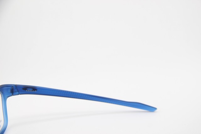 NEW OAKLEY OX8144-0357 KNOLLS SATIN TRANS BLUE AUTHENTIC EYEGLASSES 57-18 gallery