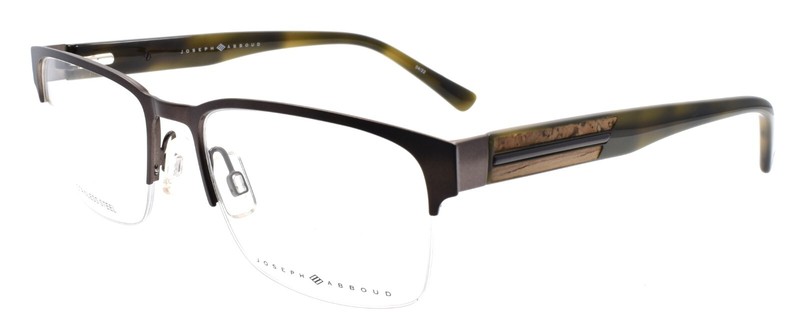 Joseph Abboud JA4088 033 Men’s Eyeglasses Frames Half-rim 54-18-140 Gunmetal