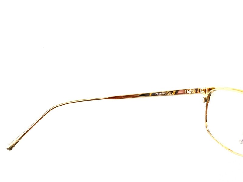 Robert Mitchel Eyeglasses RM 202222 Black/Gold (ONE PAIR) READ THE LISTING gallery