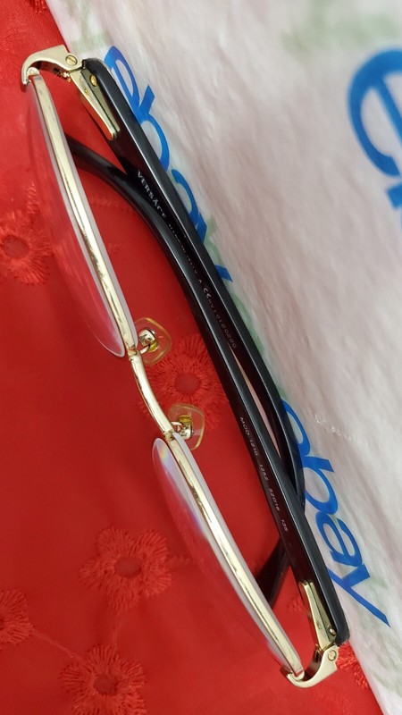VERSACE 1210 1252 Light Gold 52¤16 135 Unisex Eyeglasses "Frame Only" Rx Unknown gallery