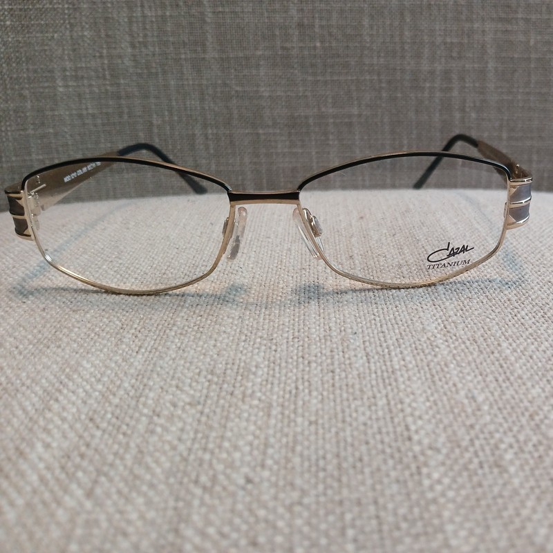 Authentic Cazal Titanium Mod 1210 Col 005 52□15 135 Eyeglasses Frame Germany