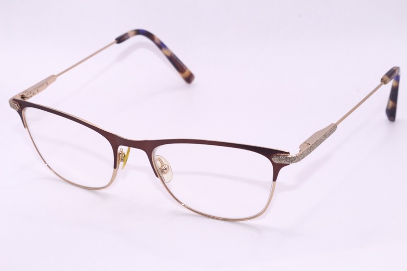 NEW JONES NEW YORK J151 BROWN AUTHENTIC DESIGNER FRAMES EYEGLASSES 49-17