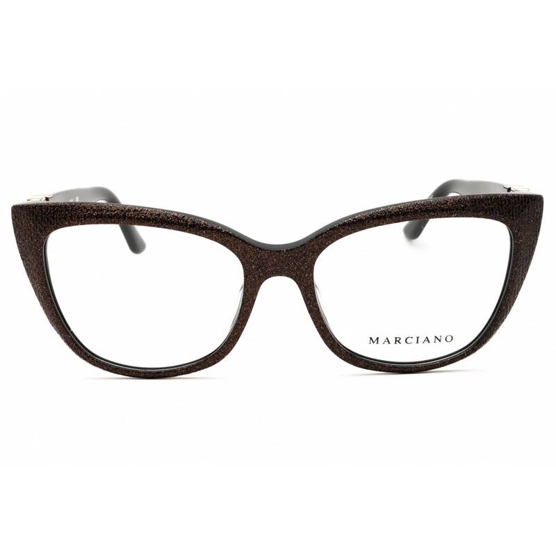 Guess By Marciano Women's Eyeglasses Black/Brown Full Rim Frame GM50008 005 gallery