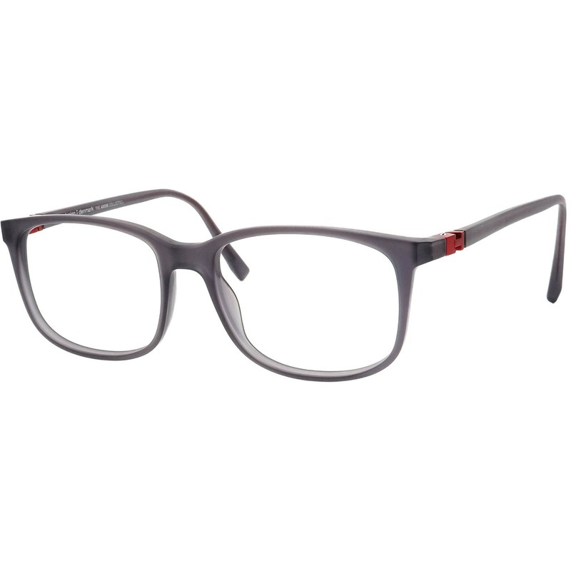 Prodesign Denmark Eyeglasses Match 1 c.6625 Matte Grey Square Frame 55[]18 145 gallery