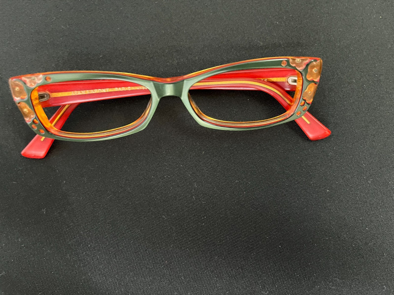Jean Lafont Primrose Eyeglass Frames Multi-colored – Pre-Owned Good Condition