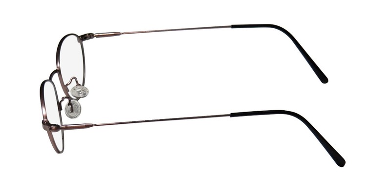 NEW MARCOLIN VILLAGE 47 6395 EYEWEAR RETRO UNISEX DESIGNER BROWN ITALY 54 METAL gallery