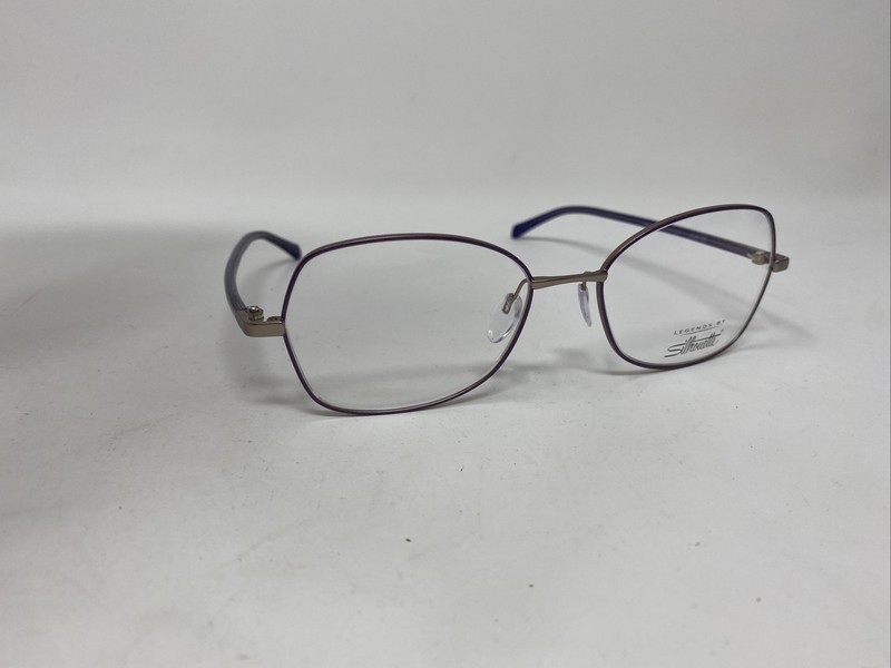 SILHOUETTE 3506 40 6054 53/17/125 SMALL WOMENS BROWN PURPLE UP61 gallery