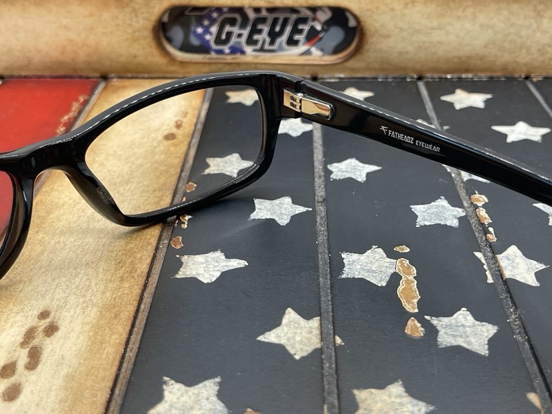 Fatheadz FH-0037 The Mik XL Men’s Black 60mm Eyeglasses Option To Add RX gallery