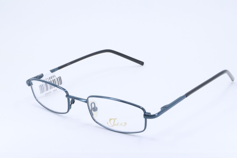 Jubilee J5722 Blue Rectangle Men Full Rim 47-19-135 Eyeglasses Frames