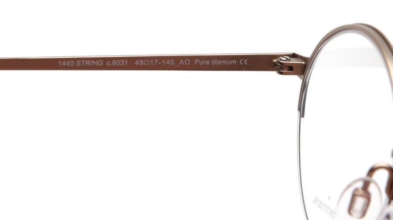 NEW PRODESIGN DENMARK 1440 STRING c.6031 Black Eyeglasses 48-17-140mm B40mm gallery