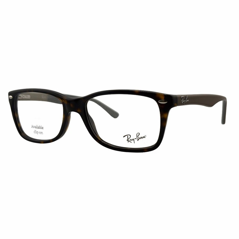 Ray-Ban RB5228 Havana Brown Eyeglasses Frames 53mm 17mm 140mm – 5545
