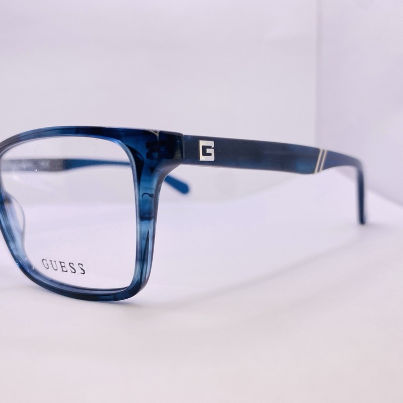 Guess Eyeglasses Authentic GU 1954 092 55 [] 17 145 Black Blue Gradient gallery
