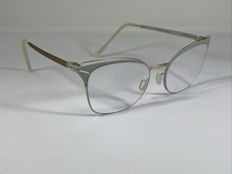 ETNIA BARCELONA “KEMI” 749CR18 Spain Mint/Gold Eyeglasses Frame 52-18-140 gallery