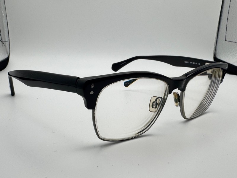 Kenneth Cole New York Eyeglasses KC0221 001 Square Eyeglass Frames 52-15-140 gallery