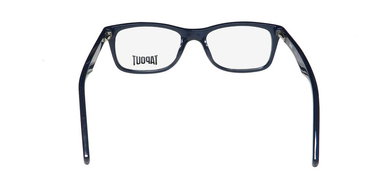 NEW TAPOUT TAP839 EYEGLASS FRAME MENS SQUARE FULL-RIM 50-17-140 421 PLASTIC BLUE gallery