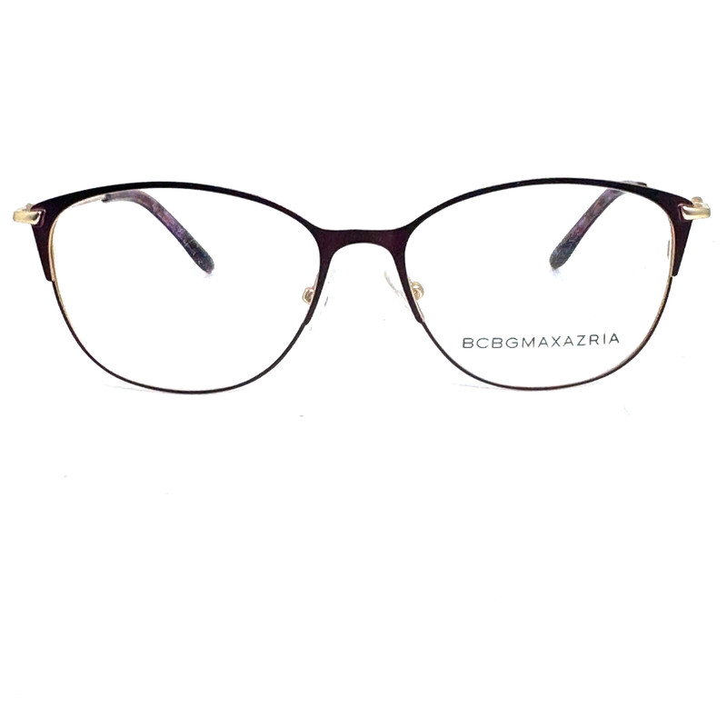 BCBGMAXAZRIA Freya Eggplant Eyeglasses Frame 52-15-135mm B42mm H16873