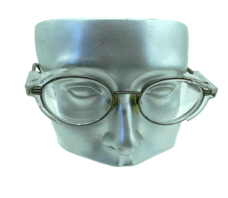 AO American Optical Safety Eyeglasses with Side Shields Brown 48-18-140