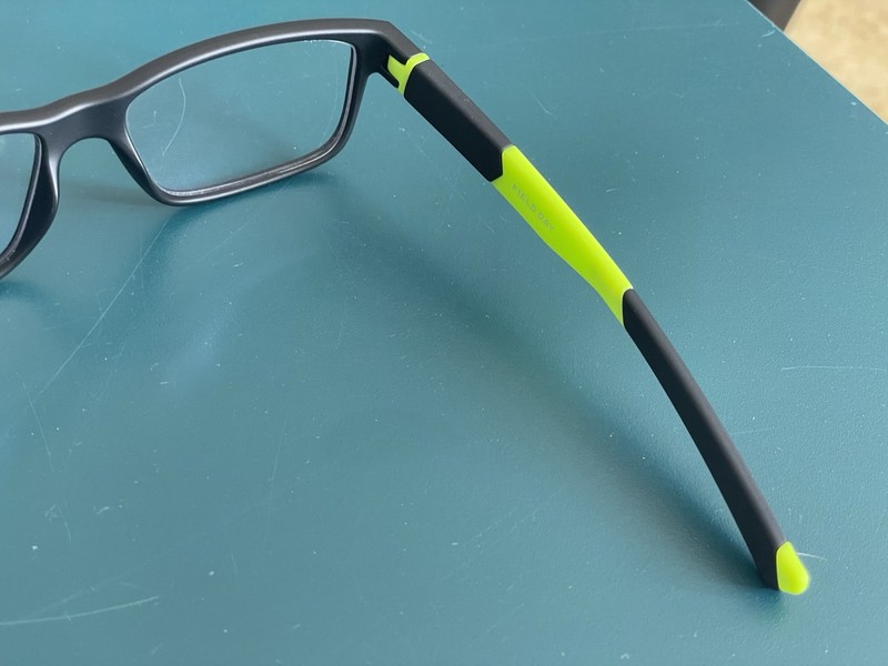 Oakley Field Day OY8007-0150 Satin Black Yellow Eyeglasses Frame 50-15 128 18546 gallery
